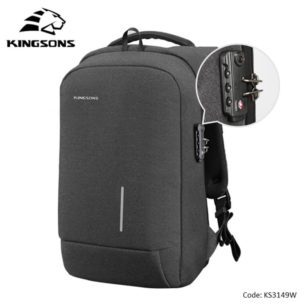 Kingsons KS3149W | 14-inch Backpack