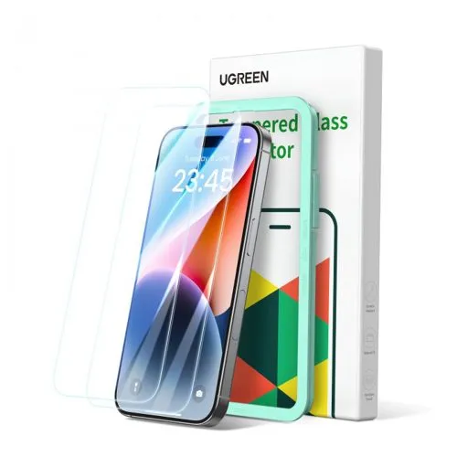 UGREEN HD Tempered Protective Film | Apple iPhone 15 Pro Screen Protector