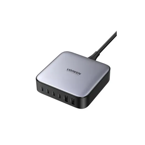 UGREEN Nexode 200W 6-Ports (4xUSB-C 2xUSB) | Desktop Fast Charger